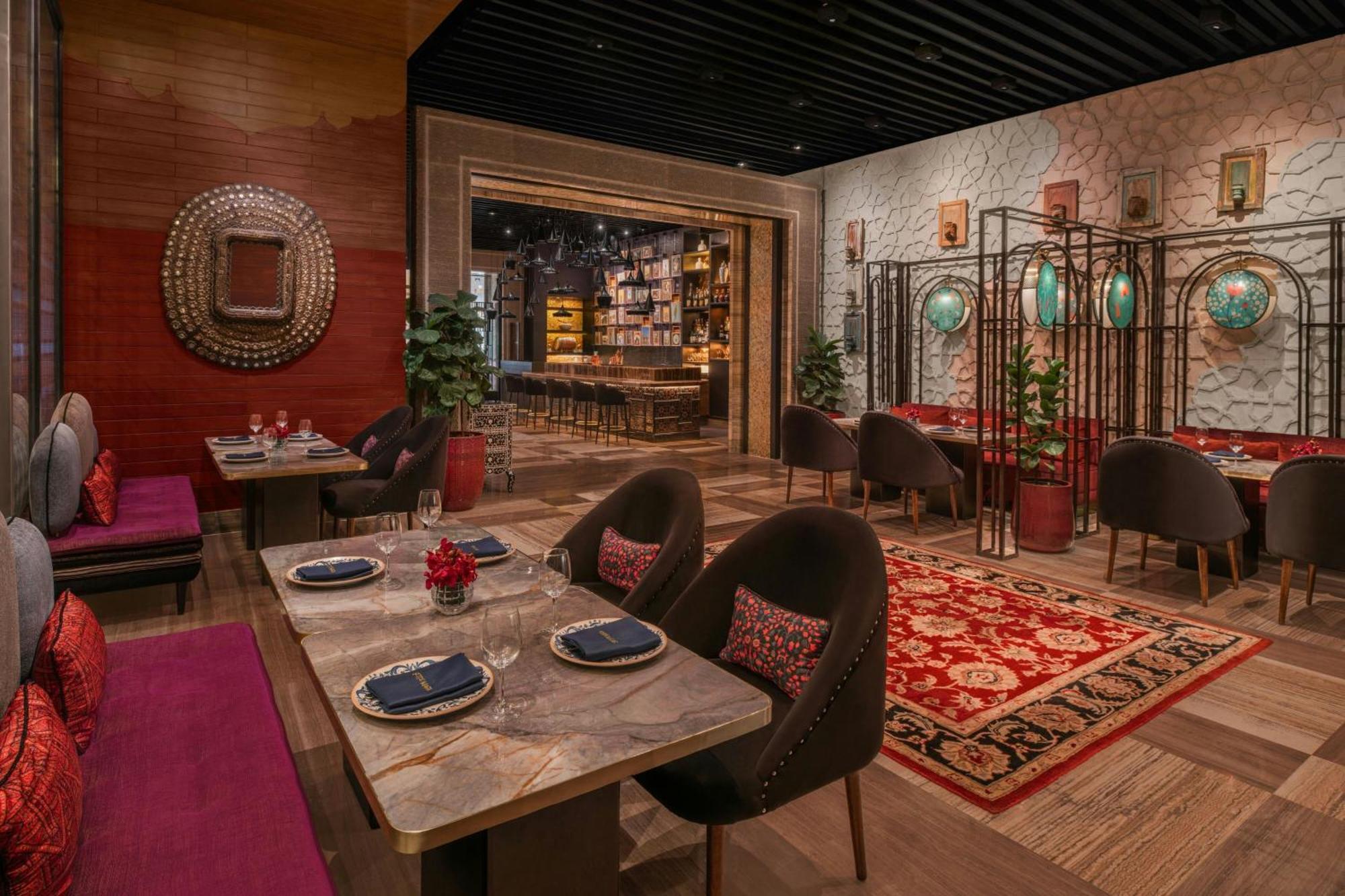 เดอะ เซนต์ เรจิส มุมไบ Hotel ภายนอก รูปภาพ The interior of the restaurant