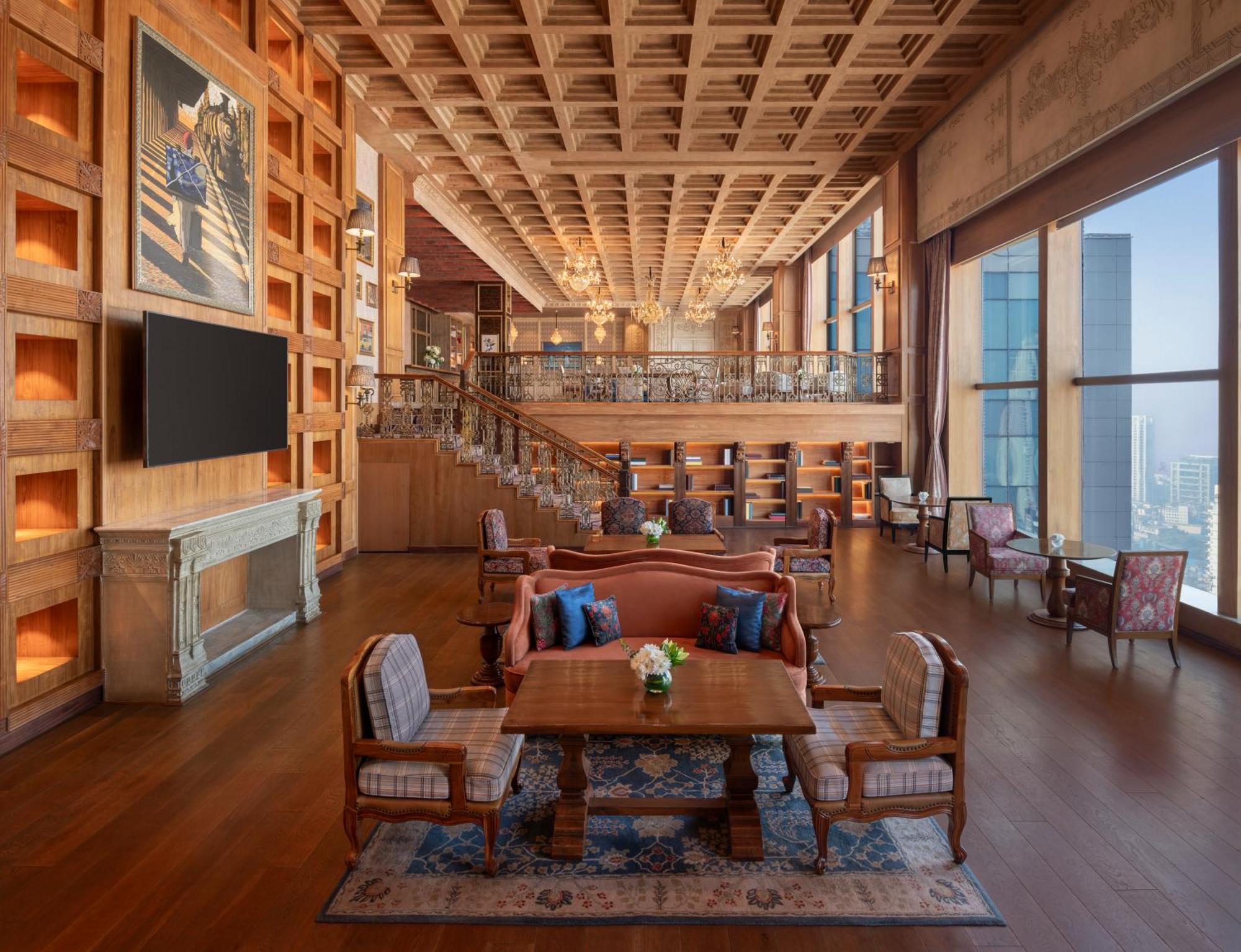 เดอะ เซนต์ เรจิส มุมไบ Hotel ภายนอก รูปภาพ The Club Lounge at the 36th floor