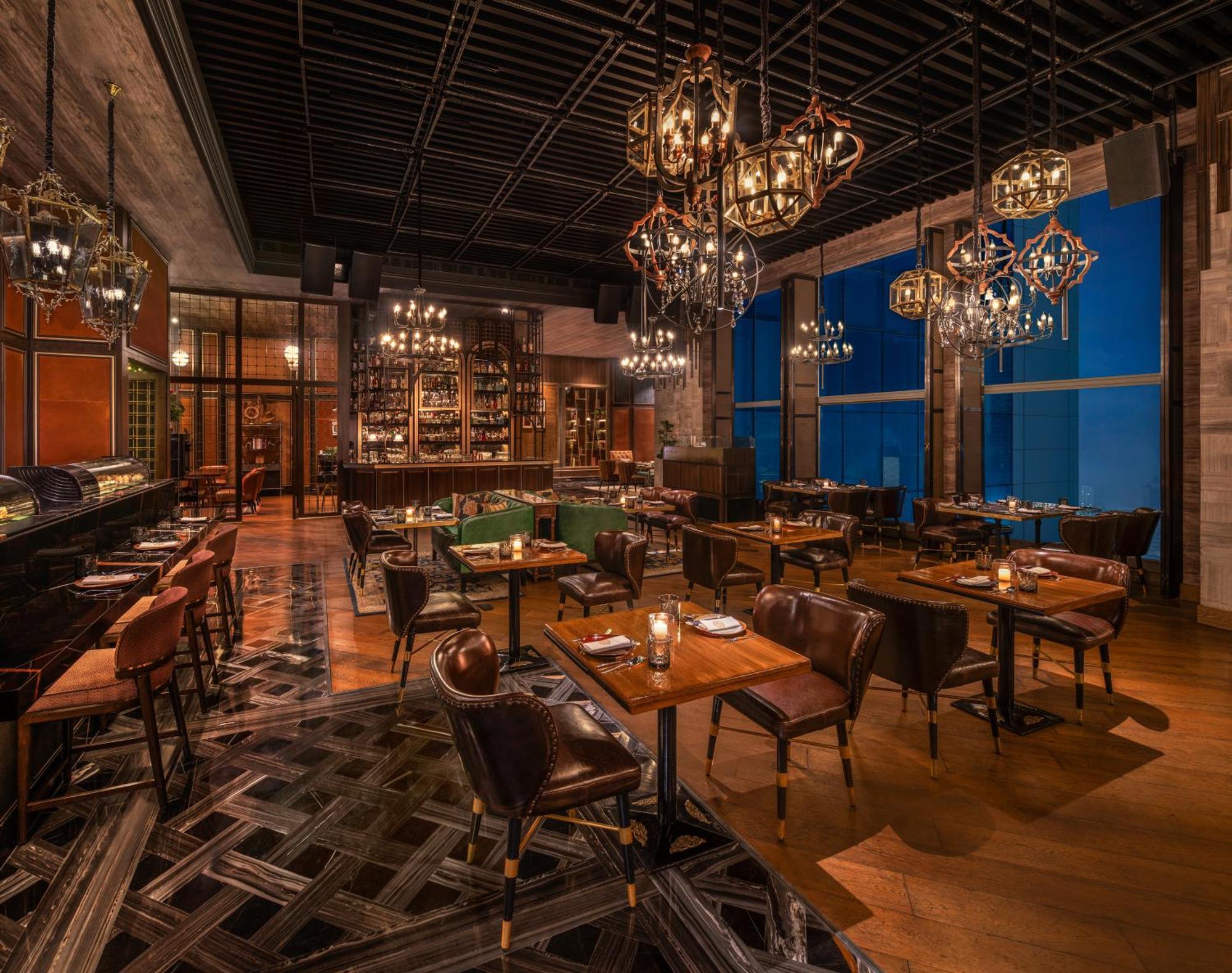 เดอะ เซนต์ เรจิส มุมไบ Hotel ภายนอก รูปภาพ The interior of the restaurant
